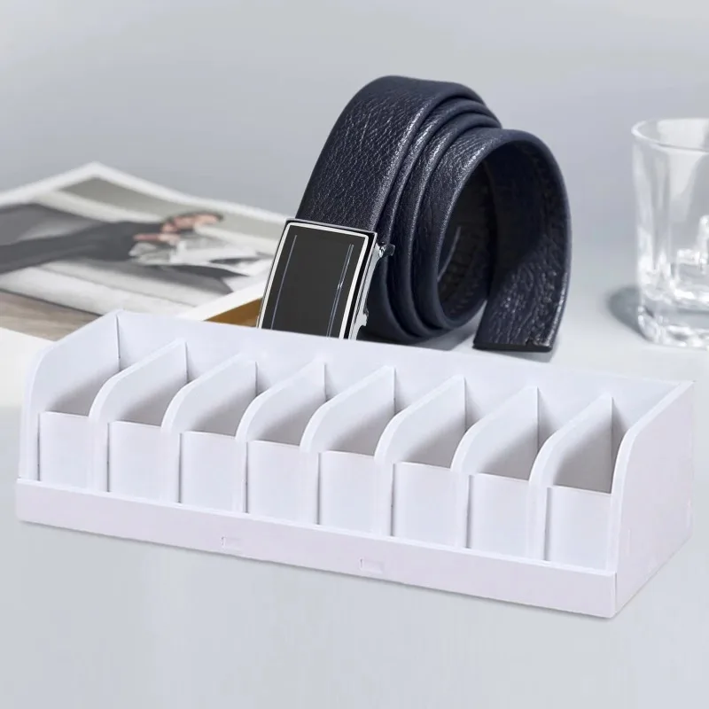 Men Accessories Drawer - Organizzatore per Cinture con 6/8/10 Scomparti,