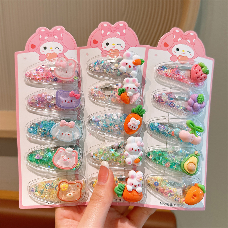 Tie Clip Set - Set di accessori per capelli Hello