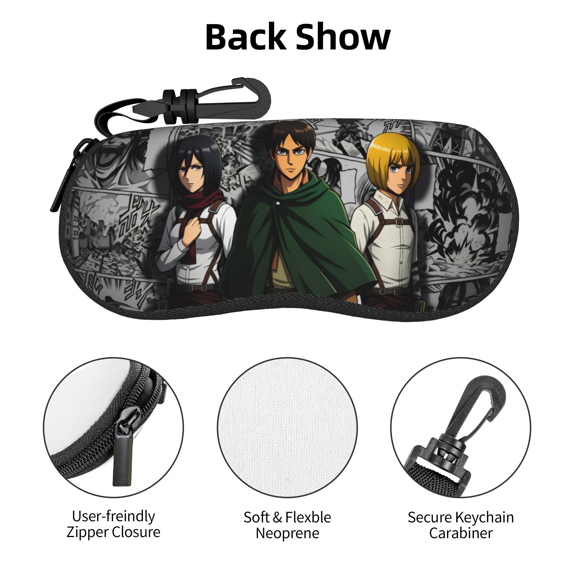 Men'S Accessories Glasses - Attack on Titan Eren Yeager Jaeger