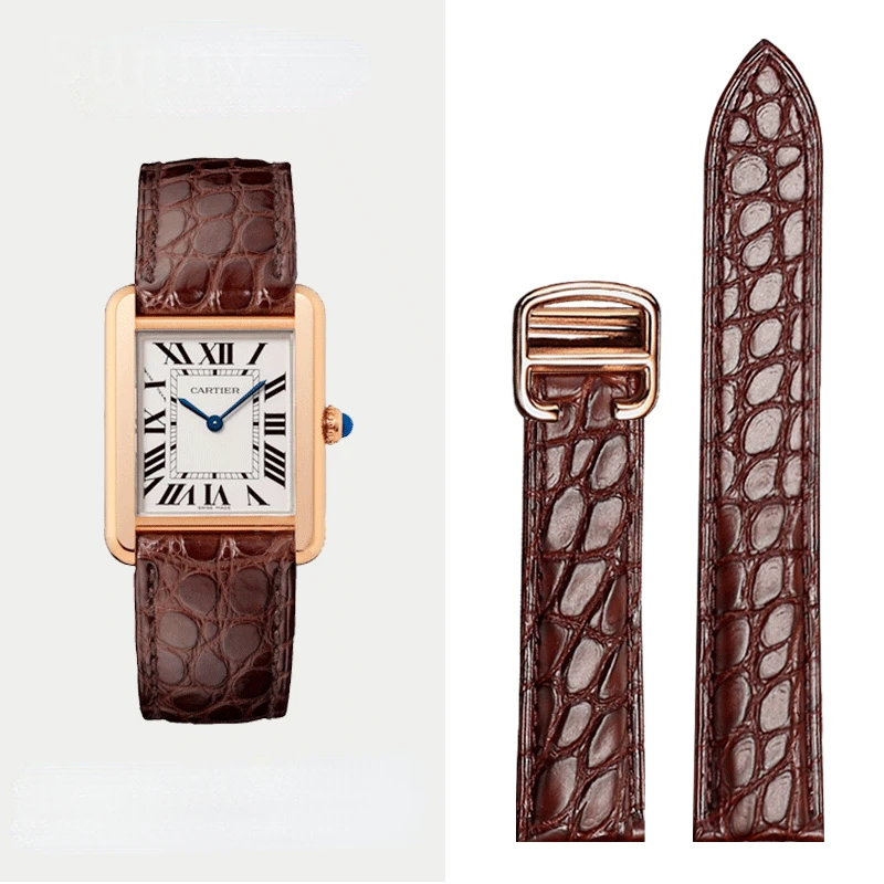 Men'S Accessories London - Cinturino per orologio in vera pelle