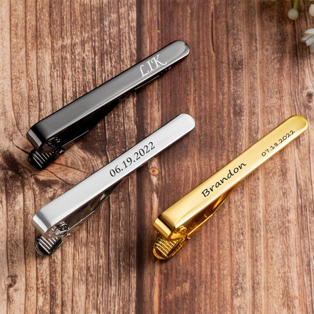 Men'S Accessories Best - Logo personalizzato personalizzato Nome Cravatta Spilla