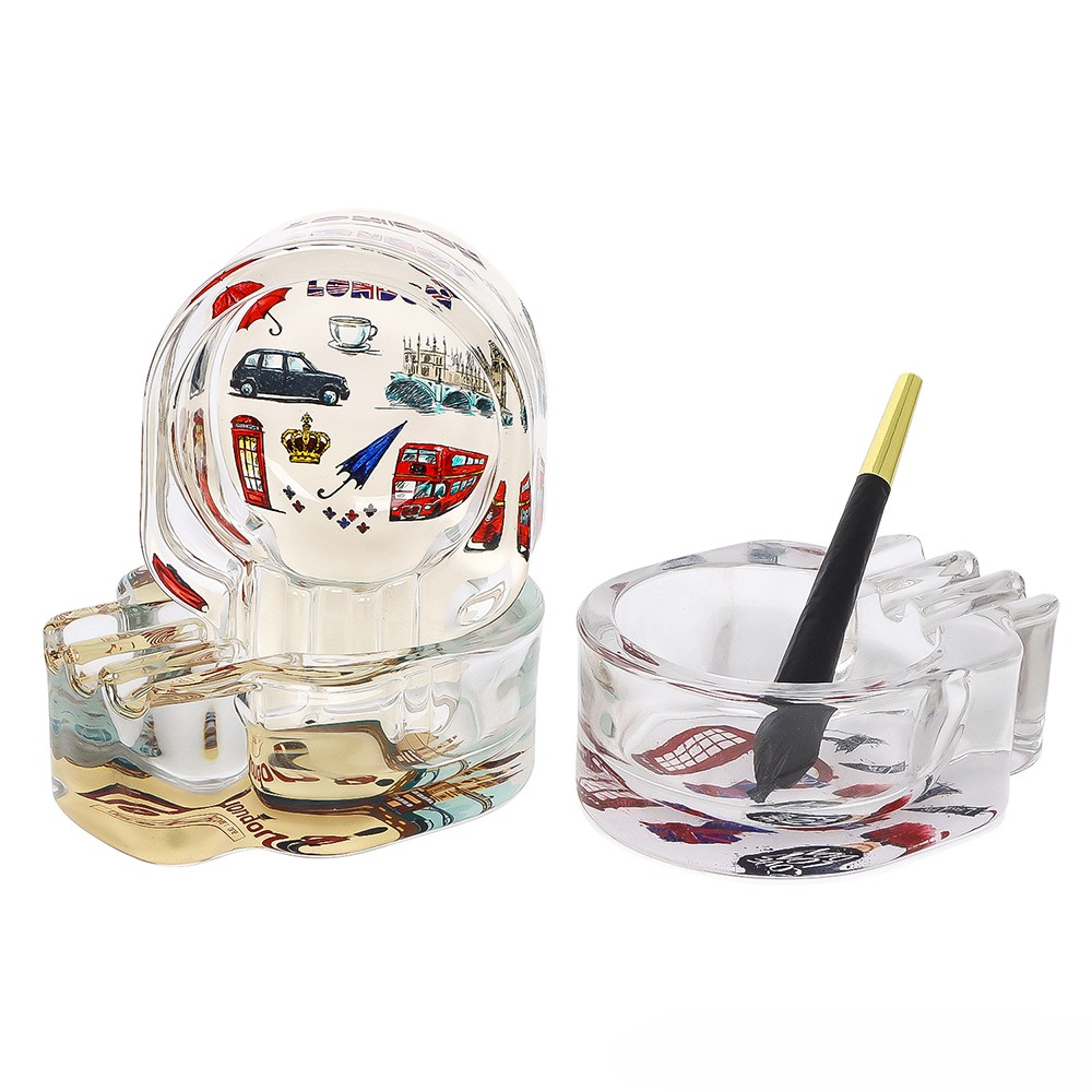 Men'S Accessories London - Posacenere in vetro ad alta resistenza