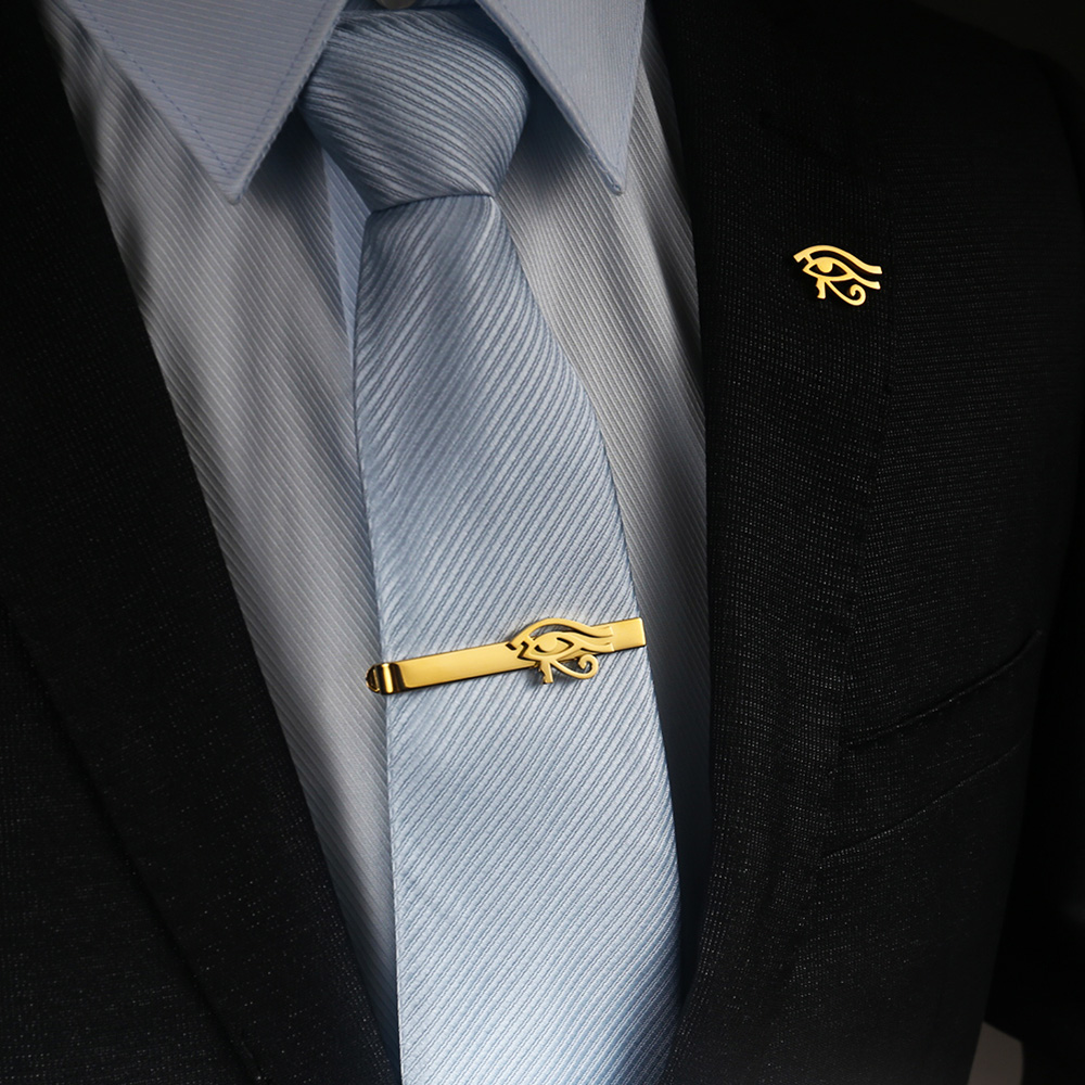 Men'S Accessories Best - Tangula Spilla e fermacravatta in acciaio
