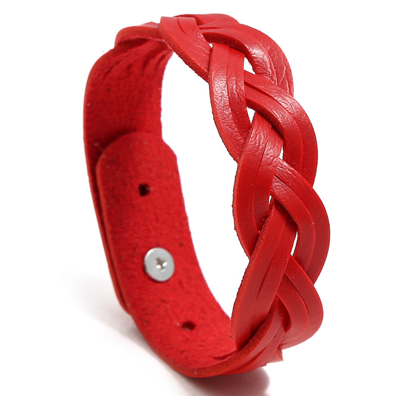 Bracciale in pelle regolabile  - Men'S Accessories Cheap recensione e prezzo