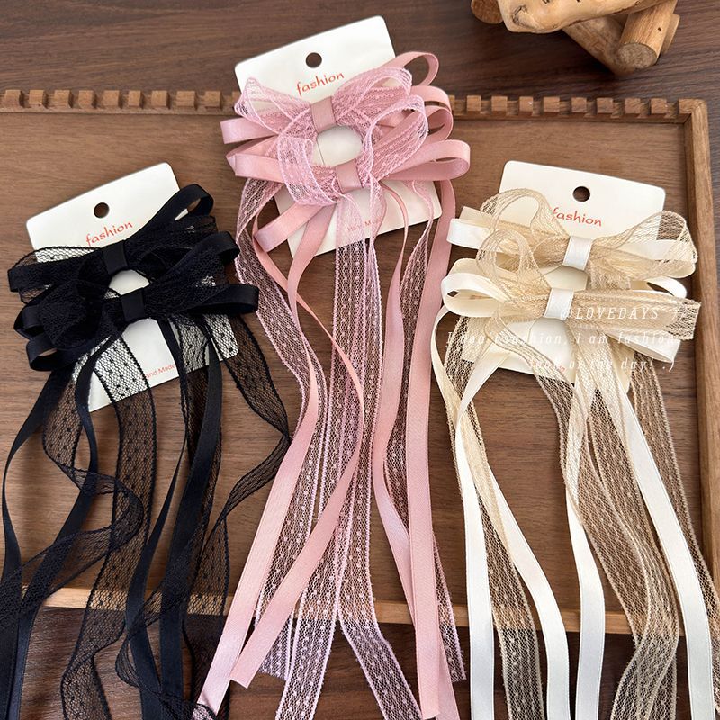2 pz/set pizzo nastro di raso  - Tie Clip Set recensione e prezzo