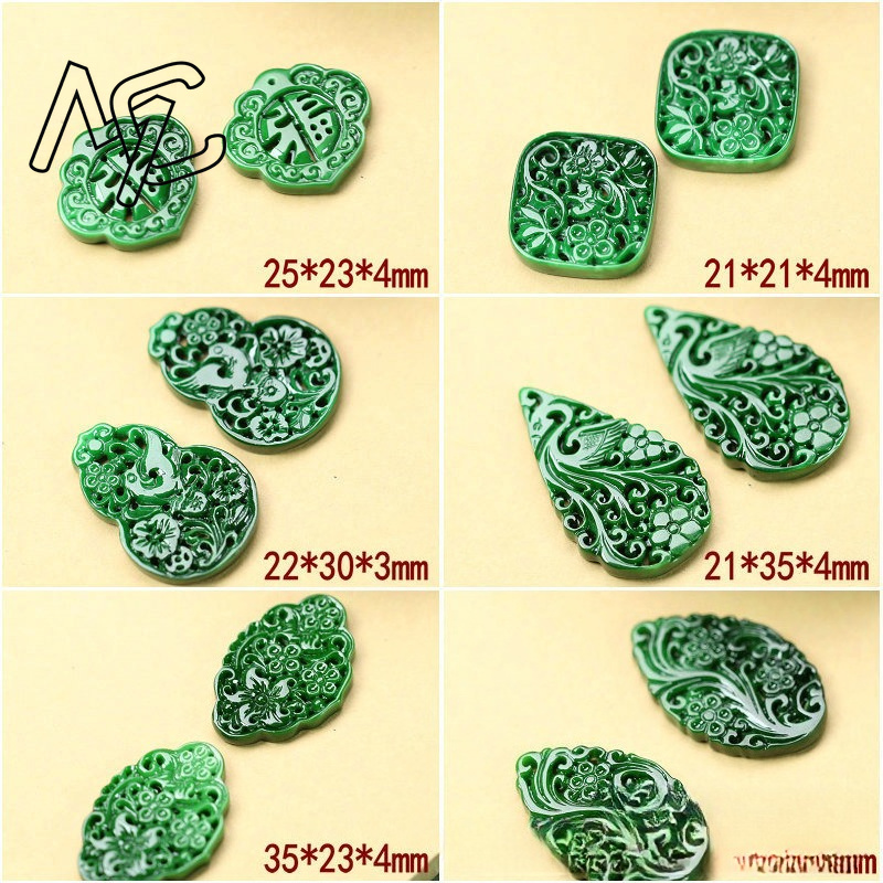 2 Pezzi DIY Smeraldo Verde Nat - Men Accessories Gift recensione e prezzo