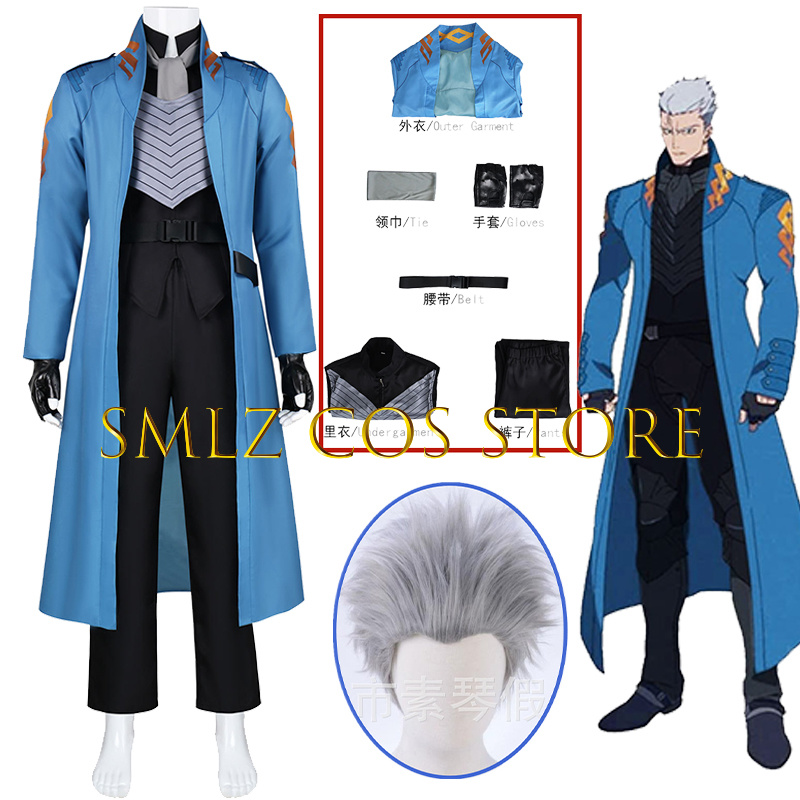 Nuovo Costume Cosplay di Vergi - Men'S Accessories Anime recensione e prezzo