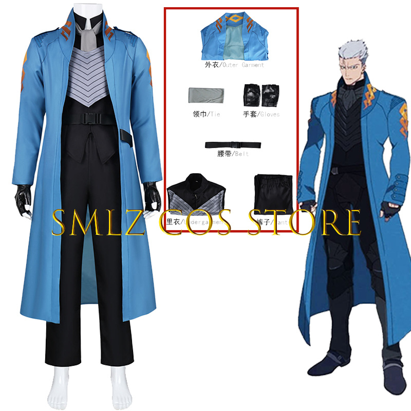 Nuovo Costume Cosplay di Vergi - Men'S Accessories Anime recensione e prezzo