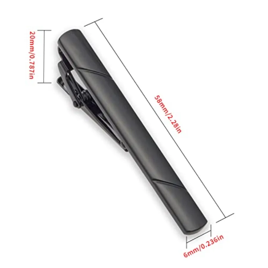 4 fermagli per cravatta da uom - Men Accessories Gift recensione e prezzo