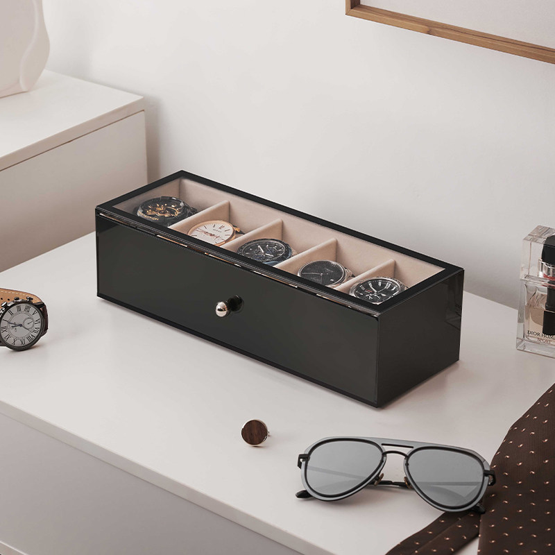 Scatole Porta Orologi in Plast - Men Accessories Drawer recensione e prezzo