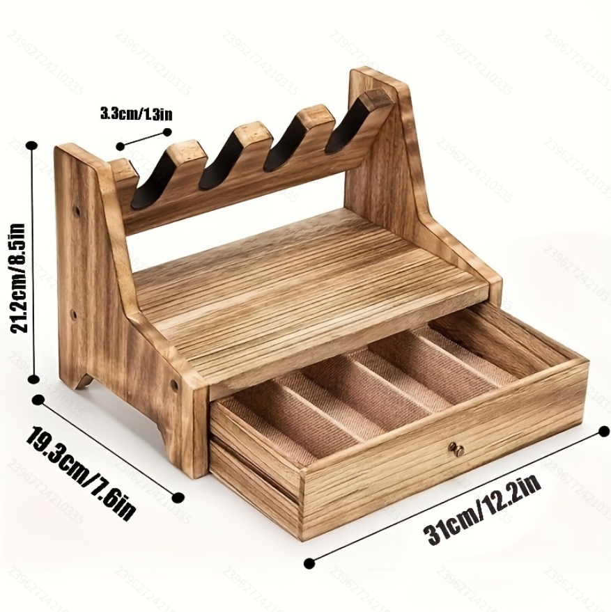 Supporto per pistola in legno  - Men Accessories Drawer recensione e prezzo