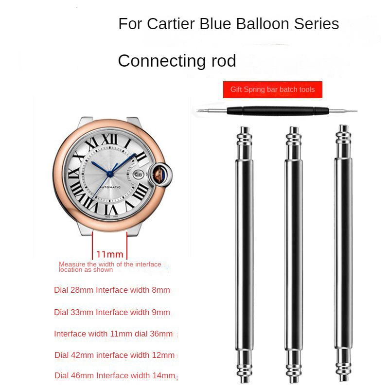 Barra a molla per Cartier Blue - Men'S Accessories London recensione e prezzo